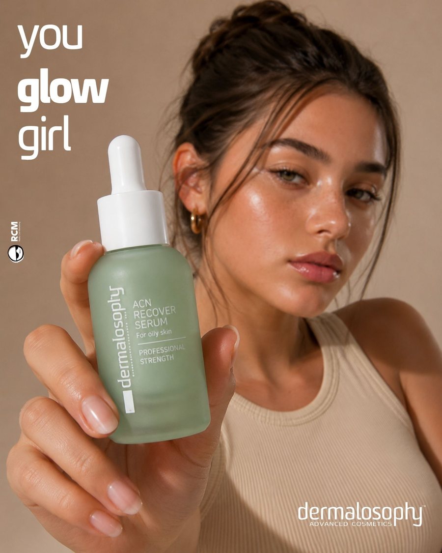 Dermalosophy ACN Recover Serum campaign by RCM